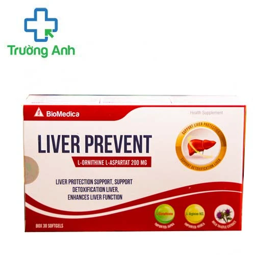 Liver Prevent - Hỗ trợ giải độc gan, giúp bảo vệ gan