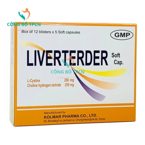 Liverterder - Thuốc tăng cường sức khỏe hiệu quả