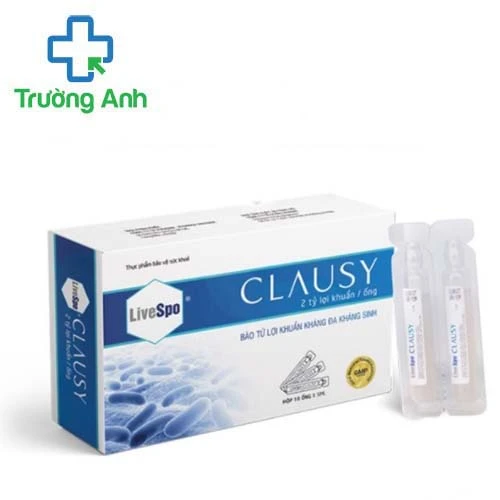 Livespo® Clausy 2.5 - Hỗ trợ giảm tình trạng rối loạn tiêu hóa