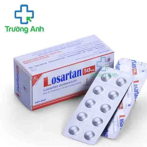 Losartan 50mg Domesco - Thuốc điều trị tăng huyết áp, suy tim hiệu quả
