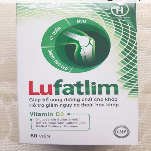 Lufatlim - Hỗ trợ giảm đau nhức xương khớp hiệu quả