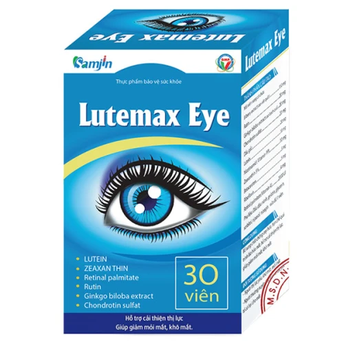 Lutemax Eye - Hỗ trợ cải thiện thị lực, bảo vệ mắt hiệu quả