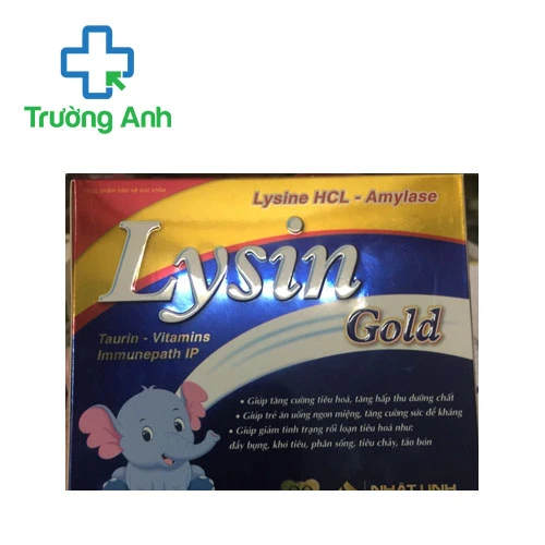  Lysin Gold – Hỗ trợ tăng cường hệ tiêu hóa khỏe mạnh