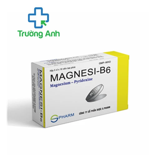 Magnesi B6 S.Pharm - Làm giảm chứng thiếu hụt magnesi