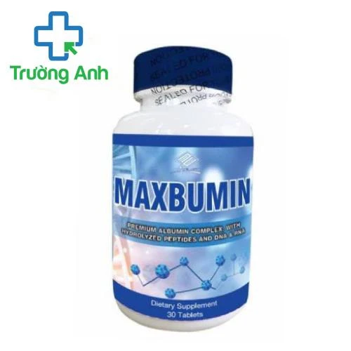 Maxbumin - Giúp bổ sung Albumin, tăng cường chức năng gan hiệu quả