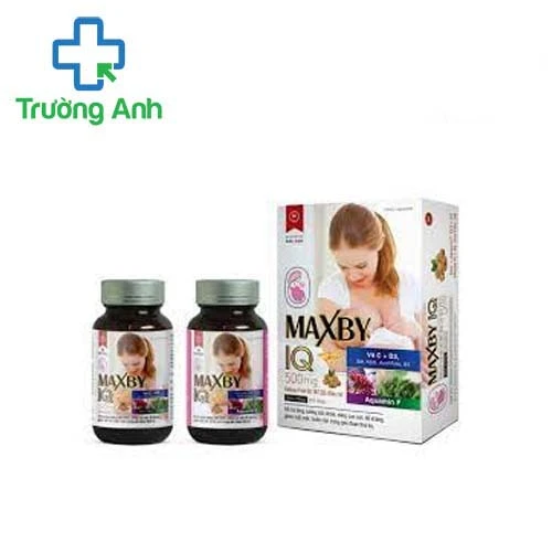 Maxby IQ - Giúp bổ sung DHA, EPA, các vitamin và khoáng chất