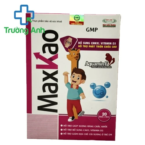 Maxkao - Bổ sung calci, vitamin D3, giúp xương răng chắc khỏe