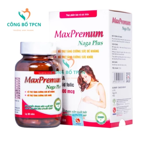 Maxpremum Naga Plus - Bổ sung dưỡng chất cho phụ nữ mang thai