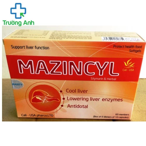 MAZINCYL - Hỗ trợ chức năng gan, thận hiệu quả