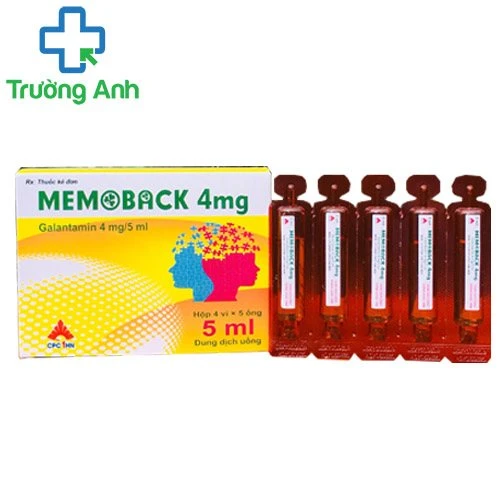 Memback 4mg - Giúp điều trị triệu chứng sa sút trí tuệ hiệu quả