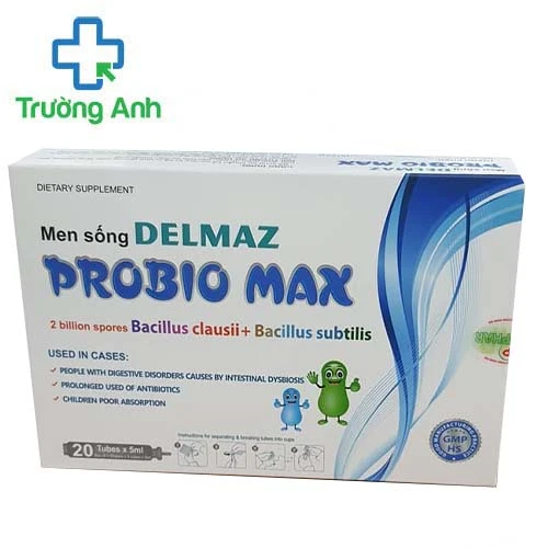 Men sống Delmaz Probio Max - Cải thiện hệ vi sinh đường ruột