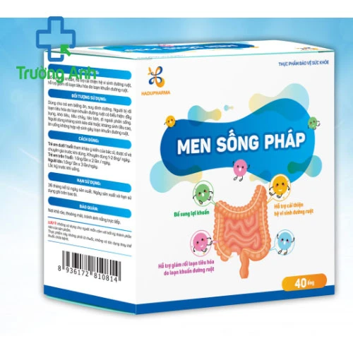 MEN SỐNG PHÁP - Hỗ trợ cải thiện hệ vi sinh đường ruột