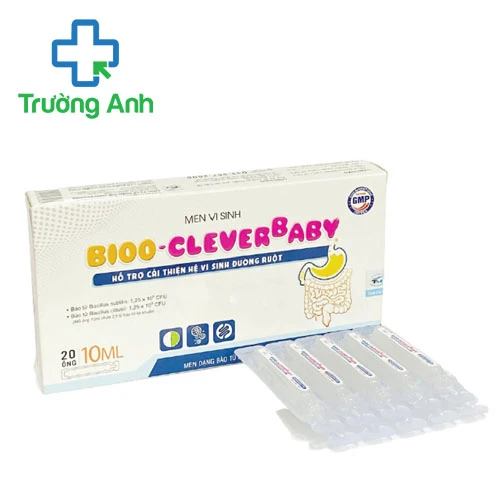 Men vi sinh BIOO-CLEVERBABY – Hỗ trợ bổ sung lợi khuẩn đường ruột hiệu quả