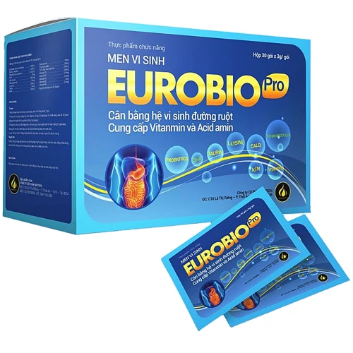 Men Vi Sinh Eurobio Pro - Hỗ trợ tăng cường hệ tiêu hóa khỏe mạnh