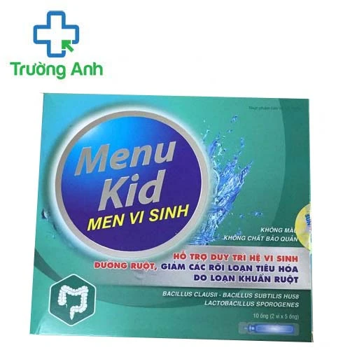 Men vi sinh Menu Kid - Giúp duy trì hệ vi sinh đường ruột