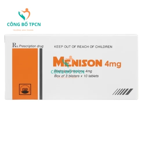 Menison 4mg Pymepharco - Thuốc kháng viêm của Việt Nam