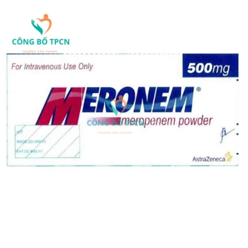 Meronem Inj 500mg ACS Dobfar - Thuốc điều trị nhiễm khuẩn hiệu quả