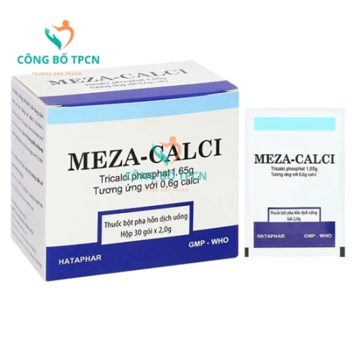 Meza-Calci - Giúp điều trị loãng xương hiệu quả của Hataphar