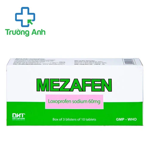 Mezafen 60mg Hataphar - Thuốc điều trị kháng viêm và giảm đau hiệu quả