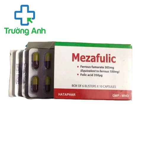 Mezafulic - Giúp bổ sung sắt và Acid folic cho cơ thể hiệu quả