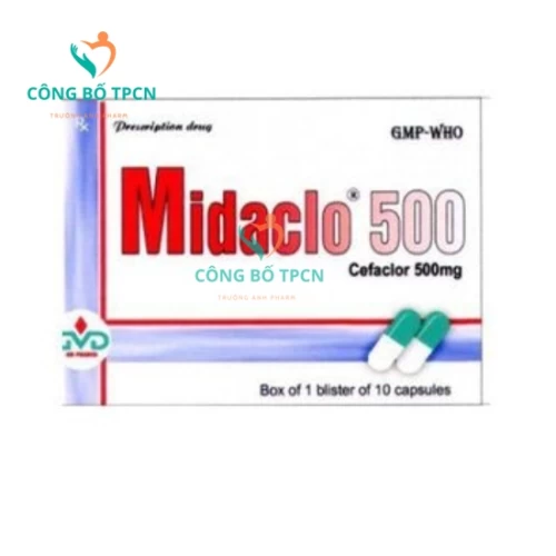Midaclo 500 MD Pharco - Thuốc điều trị nhiễm khuẩn hiệu quả