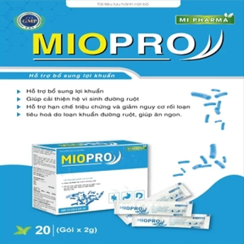 Miopro - Thực phẩm chức năng cung cấp lợi khuẩn