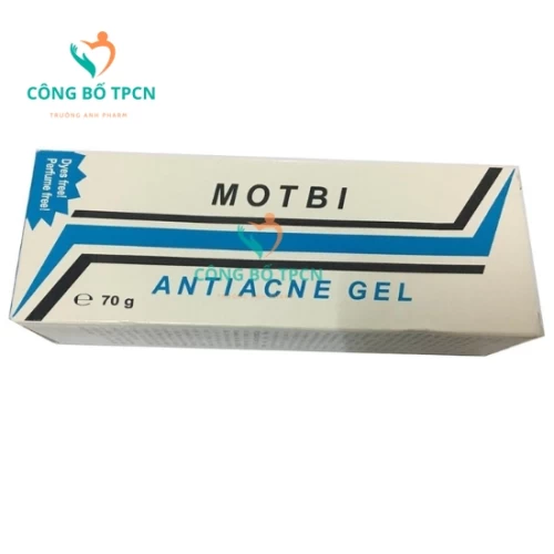 Motbi Antiacne Gel 70g - Kem bôi kháng khuẩn, ngừa mụn hiệu quả
