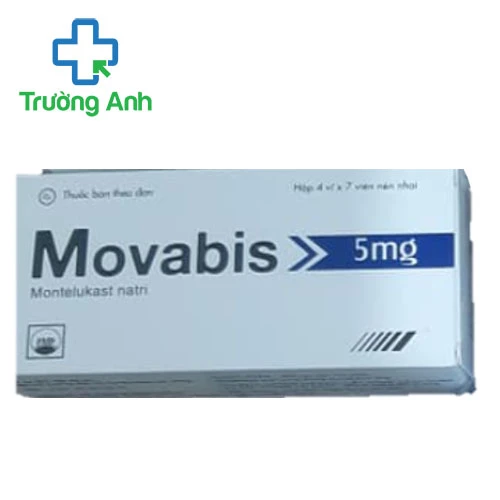 Movabis 5mg Pymepharco - Thuốc điều trị hen phế quản hiệu quả