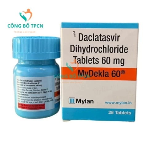 Mydekla 60 - Thuốc điều trị viêm gan C mãn tính hiệu quả