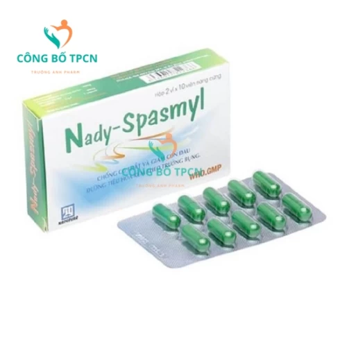 Nady-spasmyl Nadyphar - Thuốc điều trị co thắt cơ trơn đường tiêu hóa