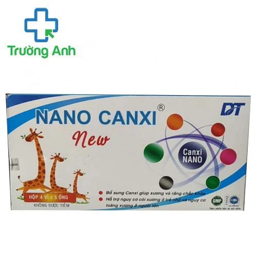 Nano Canxi New - Giúp tối ưu sự hấp thu canxi vào cơ thể