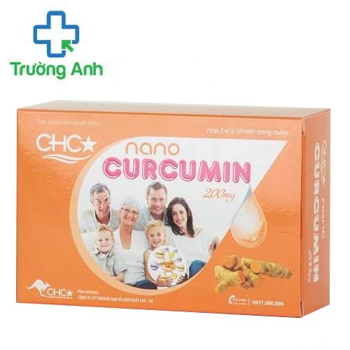 Nano Curcumin 200mg - Hỗ trợ bảo vệ niêm mạc dạ dày