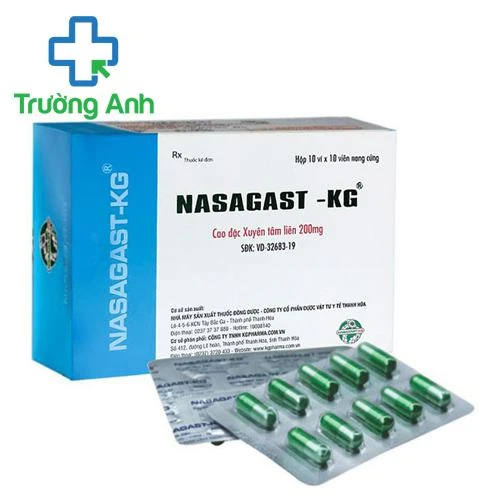 Nasagast-Kg - Giúp hỗ trợ điều trị viêm xoang, viêm đường hô hấp hiệu quả