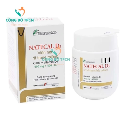Natecal D3 (viên nén tan)
