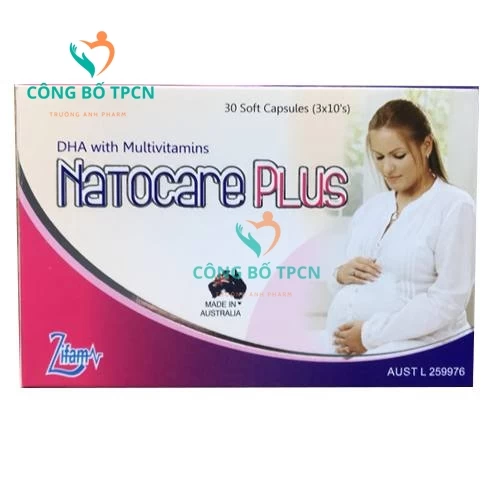 Natocare Plus - Viên uống bổ sung dinh dưỡng cho phụ nữ mang thai của Úc