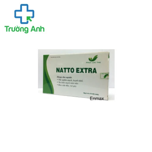 NATTOKINASE EXTRA - Giúp hoạt huyết, thông thoáng lòng mạch