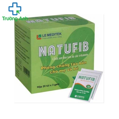 NATUFIB - Bổ sung các vitamin A, D3, B1, B2, B6