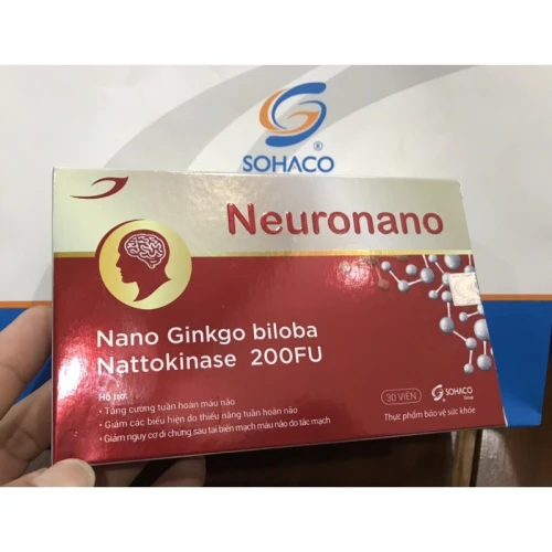 Neuro Nano - Giúp hoạt huyết, tăng cường lưu thông máu lên não