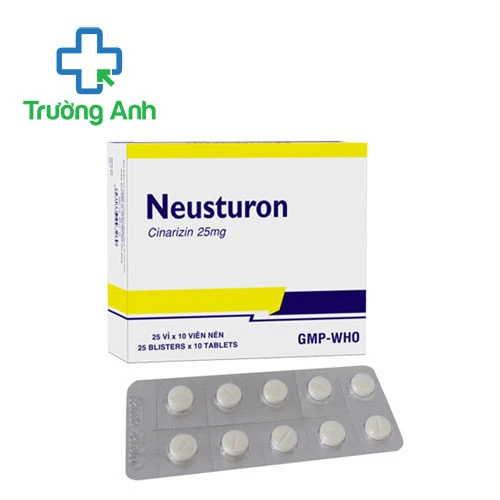Neusturon 25mg Tipharco - Thuốc phòng và điều trị đau nửa đầu hiệu quả