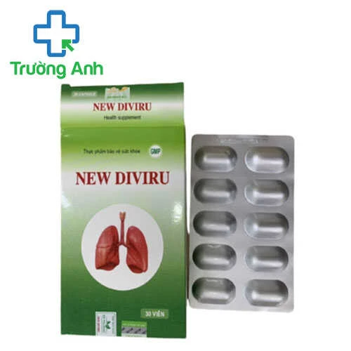 New Diviru - Hỗ trợ giảm các triệu chứng hắt hơi, sổ mũi, ho