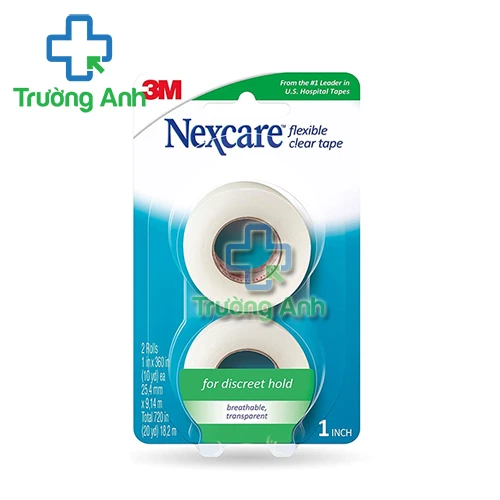 Nexcare Flexible clear tape - Băng keo y tế cuộn trong suốt
