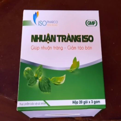 Nhuận tràng ISO - Giúp nhuận tràng và cung cấp chất xơ