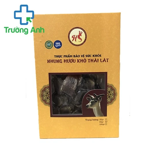 Nhung hươu khô thái lát - Giúp hoạt huyết, hỗ trợ bồi bổ cơ thể