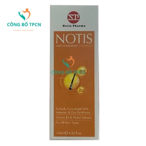 Notis Anti-Dandruff Shampoo 125ml