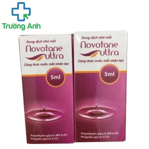 Novotane Ultra - Giúp bảo vệ mắt, làm giảm tình trạng khô mắt
