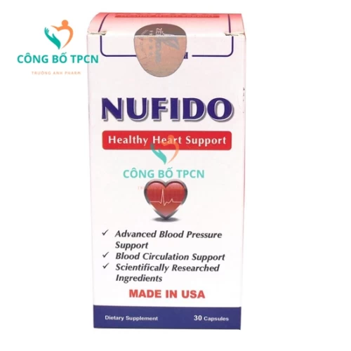 Nufido - Giúp tăng cường sức khỏe tim mạch hiệu quả