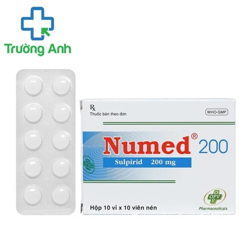 Numed 200 OPV - Thuốc điều trị tâm thần phân liệt