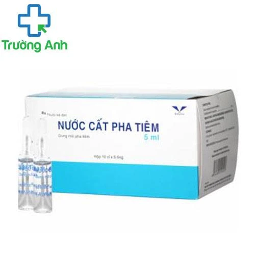 Nước cất pha tiêm 5ml Bidiphar - Dung môi pha tiêm hiệu quả