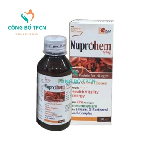 Nuprohem - Giúp bổ sung các vitamin và khoáng chất cho cơ thể