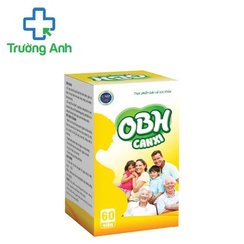 Obh canxi - Hỗ trợ cải thiện thiếu hụt canxi, loãng xương